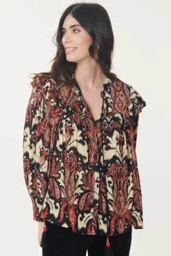 Cheap Blouse Imprimée Paisley BASTIANE Les Blouses, Chemisiers & Tops