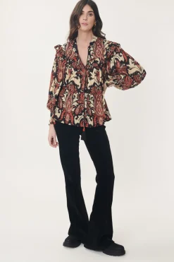 Cheap Blouse Imprimée Paisley BASTIANE Les Blouses, Chemisiers & Tops