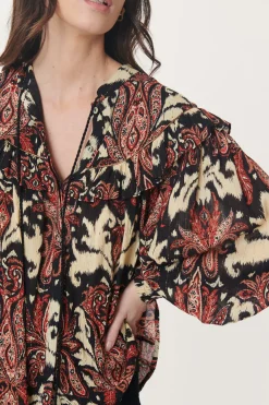 Cheap Blouse Imprimée Paisley BASTIANE Les Blouses, Chemisiers & Tops