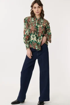 Cheap Blouse Imprimée Paisley BASTIANE Les Blouses, Chemisiers & Tops