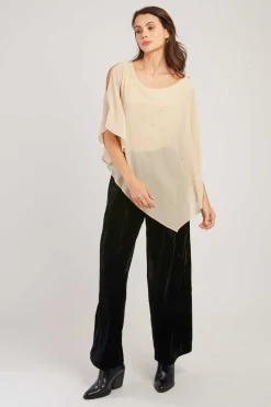 New Blouse unie asymétrique HANAEL Les Blouses, Chemisiers & Tops