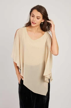 New Blouse unie asymétrique HANAEL Les Blouses, Chemisiers & Tops