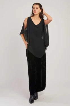 New Blouse unie asymétrique HANAEL Les Blouses, Chemisiers & Tops