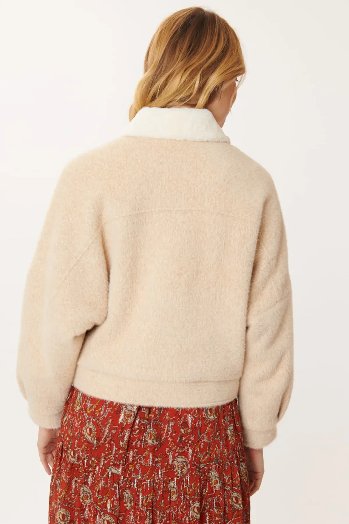 Shop Blouson tissu mélangé CASSIOPEE Les Manteaux, Vestes & Doudounes