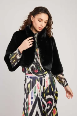 Best Sale Boléro en fausse fourrure LANA Les Manteaux, Vestes & Doudounes