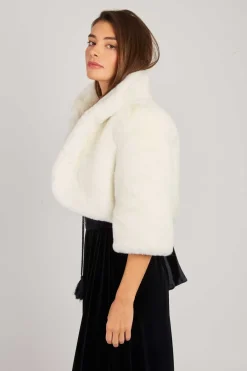 Best Sale Boléro en fausse fourrure LANA Les Manteaux, Vestes & Doudounes