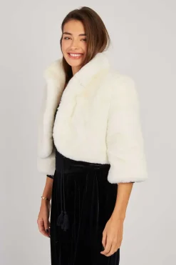 Best Sale Boléro en fausse fourrure LANA Les Manteaux, Vestes & Doudounes