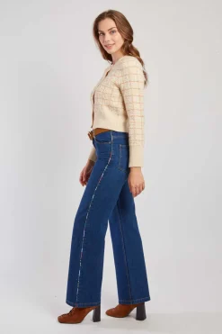 Sale Cardigan en maille à carreaux DAMIENNE La Maille|Les Gilets, Cardigans & Pulls