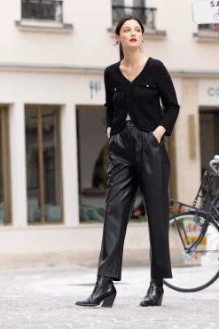 Flash Sale Cardigan en maille tréssée col V DARIUS La Maille|Les Gilets, Cardigans & Pulls