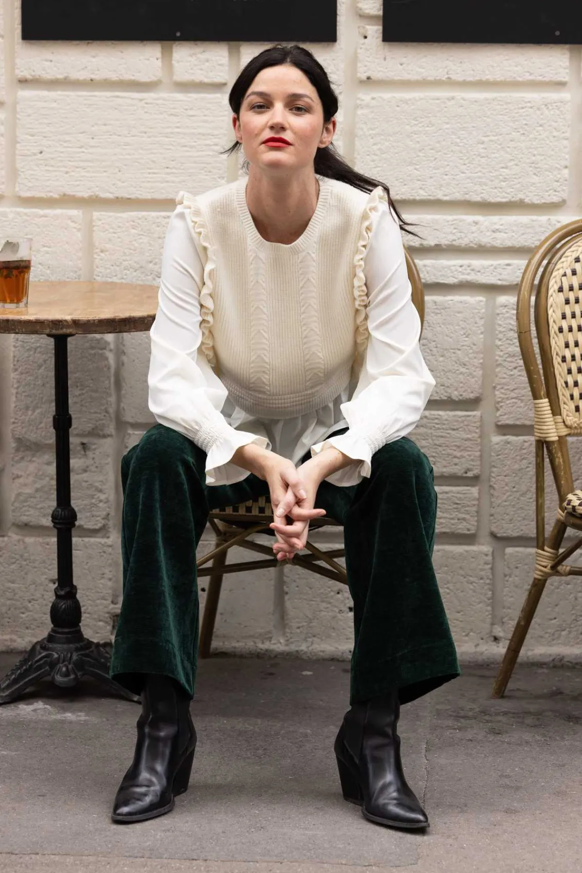 Best Chemise avec pull intégré CAMELIA Les Blouses, Chemisiers & Tops