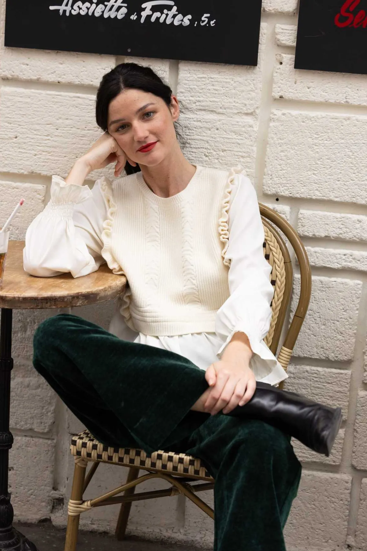 Best Chemise avec pull intégré CAMELIA Les Blouses, Chemisiers & Tops