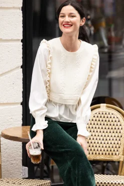 Best Chemise avec pull intégré CAMELIA Les Blouses, Chemisiers & Tops