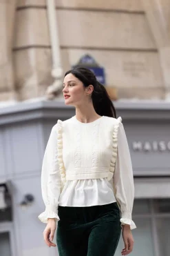 Best Chemise avec pull intégré CAMELIA Les Blouses, Chemisiers & Tops