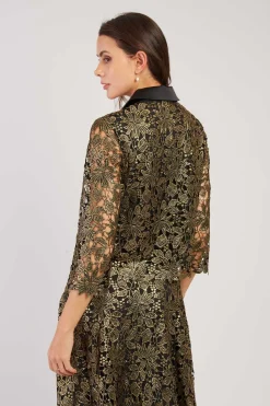 Outlet Chemise en dentelle manches 3/4 LUCIE Les Blouses, Chemisiers & Tops