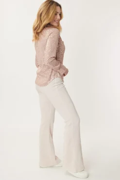 Best Sale Chemise en Sequins MAGGIE Les Blouses, Chemisiers & Tops