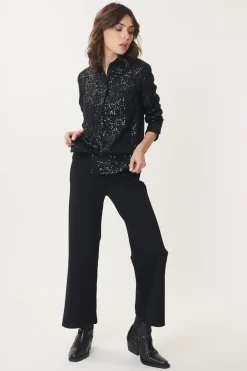Best Sale Chemise en Sequins MAGGIE Les Blouses, Chemisiers & Tops
