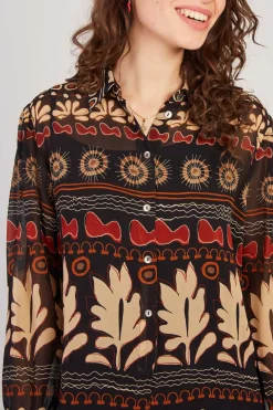 Best Chemise fluide imprimée floral FANTAISIE Les Blouses, Chemisiers & Tops