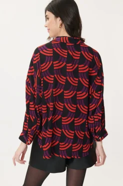 Best Sale Chemise imprimée géométrique BAXTER Les Blouses, Chemisiers & Tops