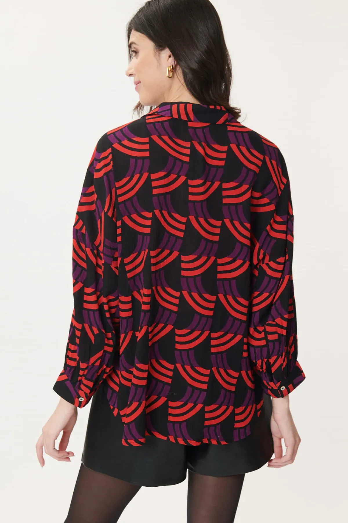 Best Sale Chemise imprimée géométrique BAXTER Les Blouses, Chemisiers & Tops