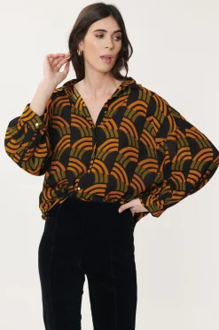 Best Sale Chemise imprimée géométrique BAXTER Les Blouses, Chemisiers & Tops