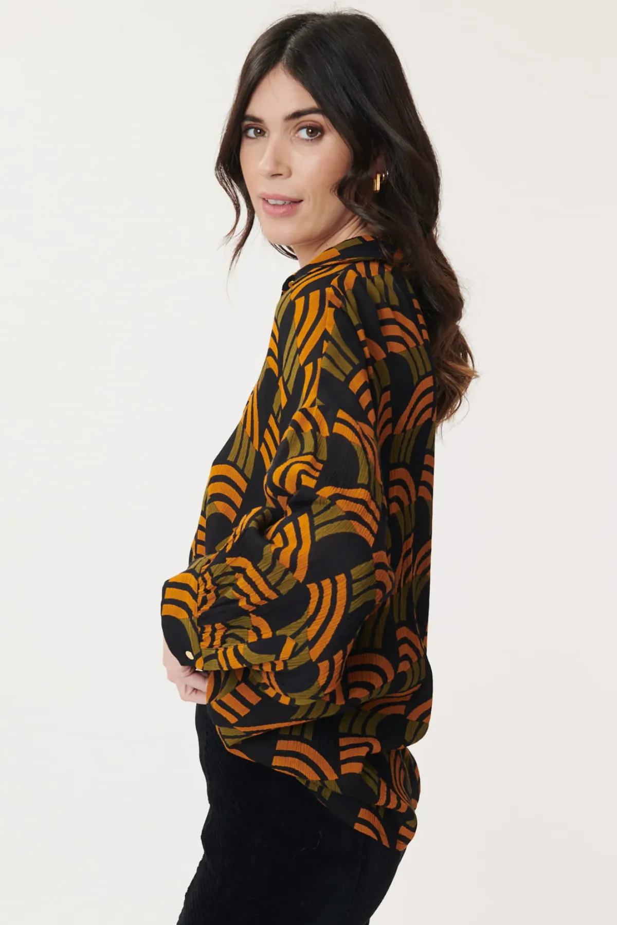 Best Sale Chemise imprimée géométrique BAXTER Les Blouses, Chemisiers & Tops