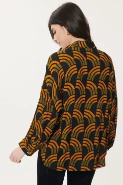 Best Sale Chemise imprimée géométrique BAXTER Les Blouses, Chemisiers & Tops