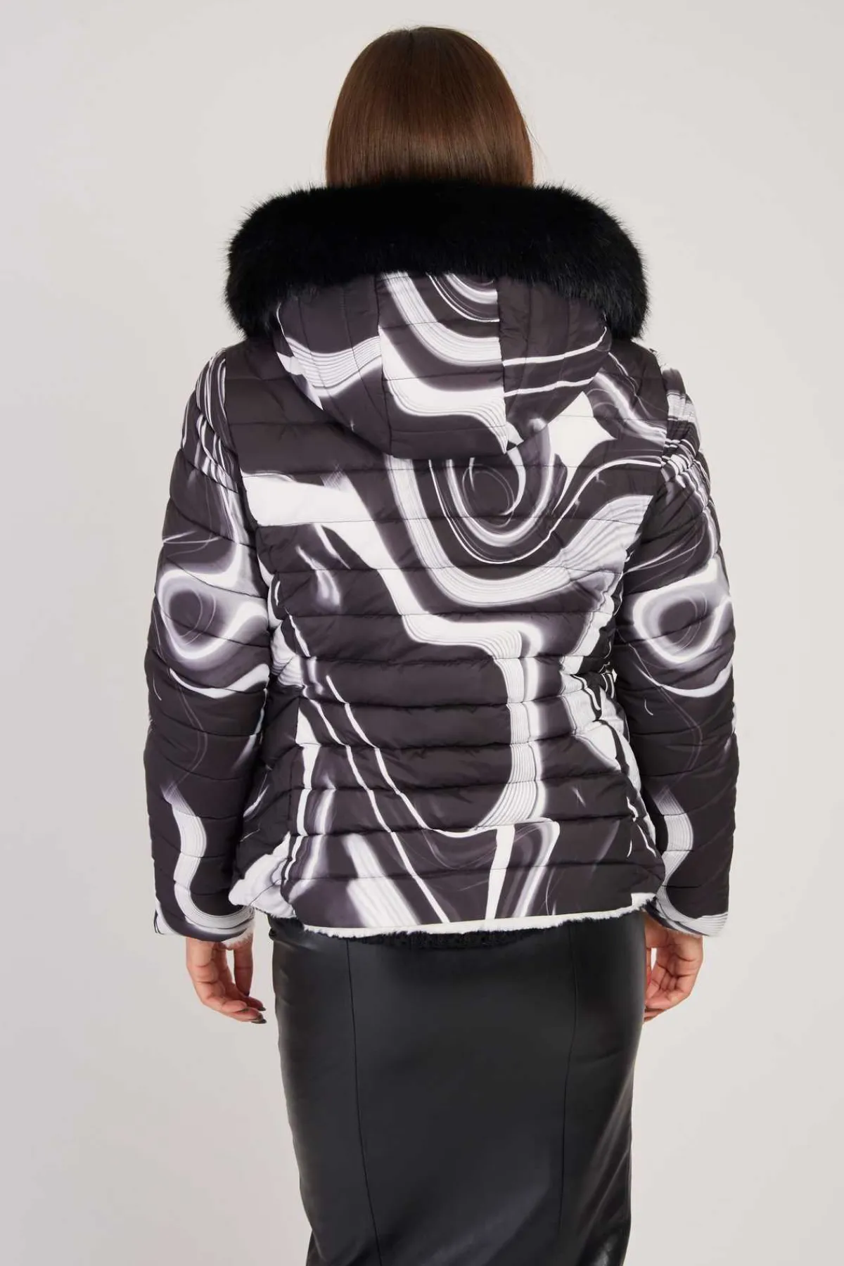 Online Doudoune à capuche reversible ELIANE Les Manteaux, Vestes & Doudounes