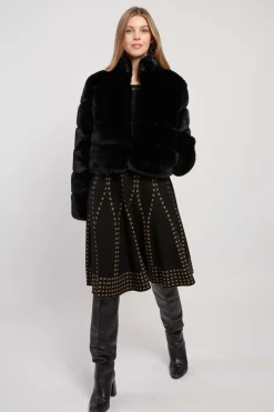 Sale Doudoune courte en fausse fourrure LAMAR Les Manteaux, Vestes & Doudounes