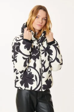 Best Doudoune imprimée Bicolore FANNETTE Les Manteaux, Vestes & Doudounes