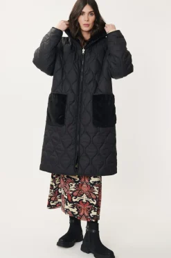 Outlet Doudoune longue réversible FAUSTINE Les Manteaux, Vestes & Doudounes