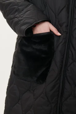 Outlet Doudoune longue réversible FAUSTINE Les Manteaux, Vestes & Doudounes