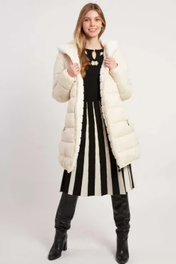 New Doudoune reversible en fausse fourrure EFFIE Les Manteaux, Vestes & Doudounes