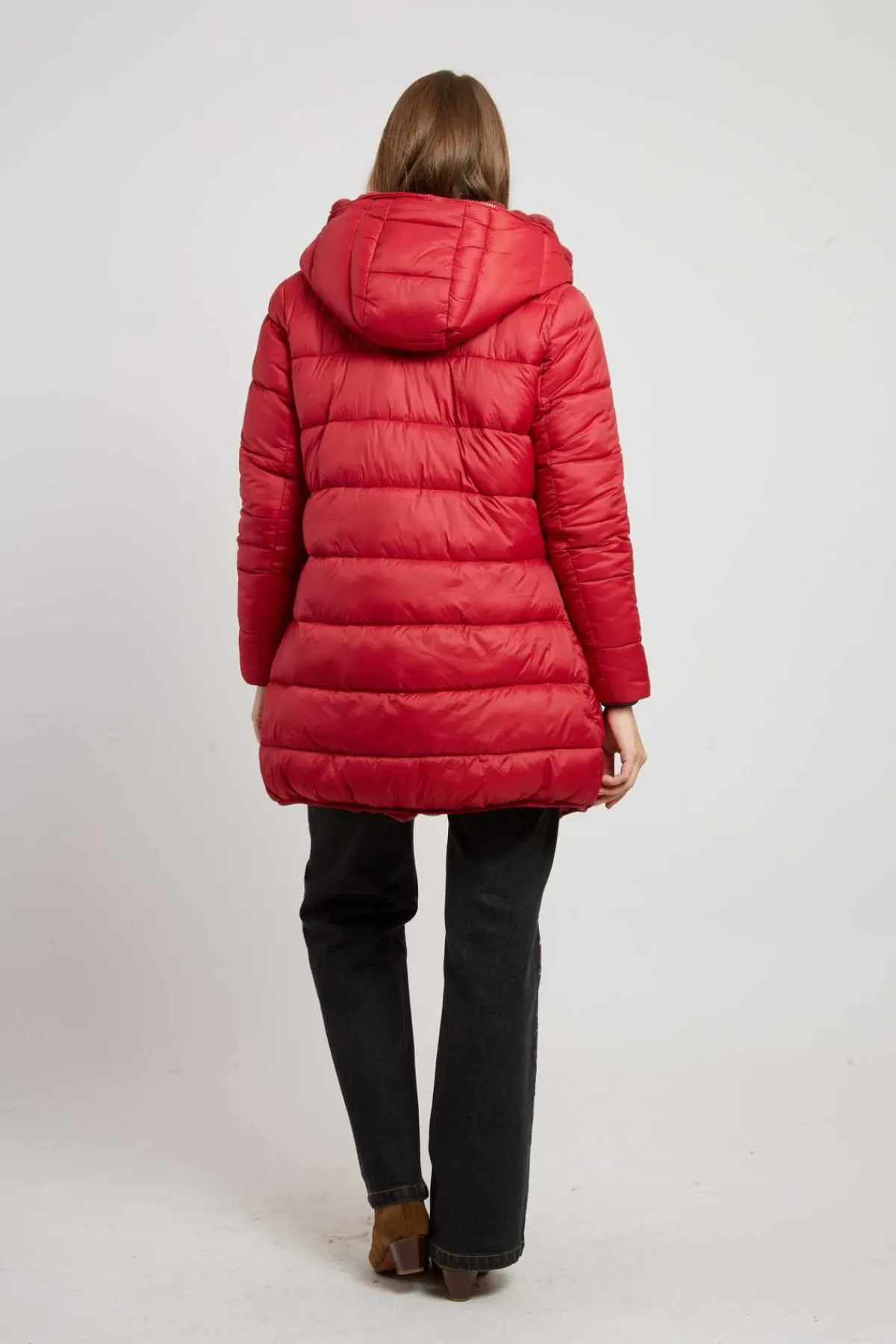 New Doudoune reversible en fausse fourrure EFFIE Les Manteaux, Vestes & Doudounes