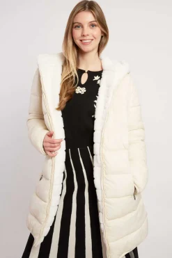 New Doudoune reversible en fausse fourrure EFFIE Les Manteaux, Vestes & Doudounes