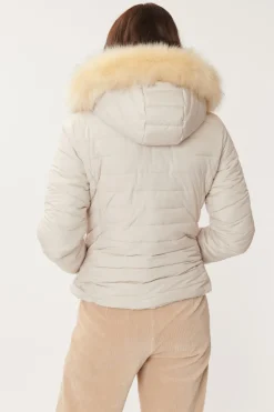 Fashion Doudoune réversible fausse fourrure FANTINE Les Manteaux, Vestes & Doudounes