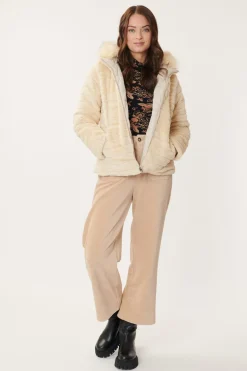 Fashion Doudoune réversible fausse fourrure FANTINE Les Manteaux, Vestes & Doudounes