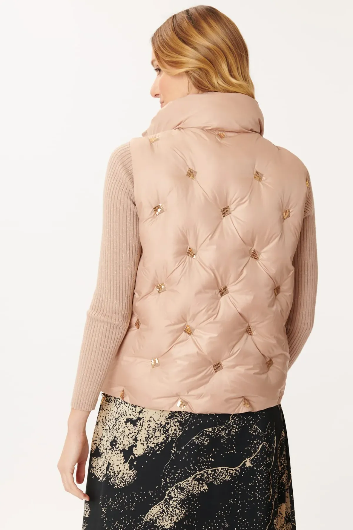 Hot Doudoune Sans Manches Zippée FEDERICA Les Manteaux, Vestes & Doudounes