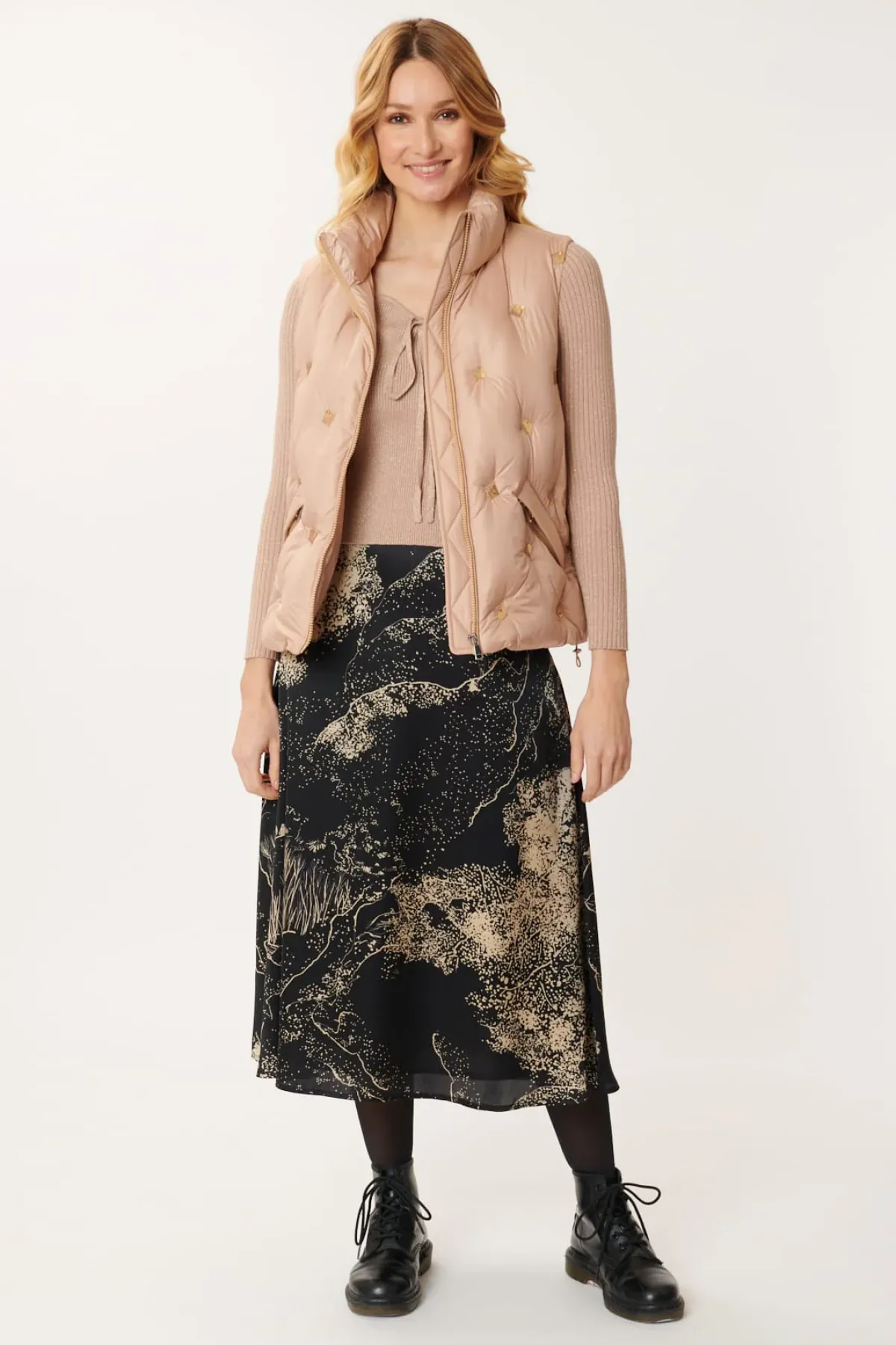 Hot Doudoune Sans Manches Zippée FEDERICA Les Manteaux, Vestes & Doudounes