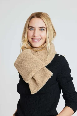 New Echarpe bi-matière VALISOA Les Accessoires