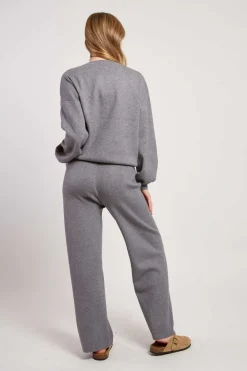 Sale Ensemble sweat pantalon à strass ABBY Les Jupes & Pantalons|Les Gilets, Cardigans & Pulls