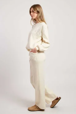 Sale Ensemble sweat pantalon à strass ABBY Les Jupes & Pantalons|Les Gilets, Cardigans & Pulls