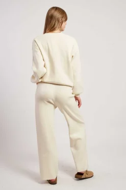 Sale Ensemble sweat pantalon à strass ABBY Les Jupes & Pantalons|Les Gilets, Cardigans & Pulls