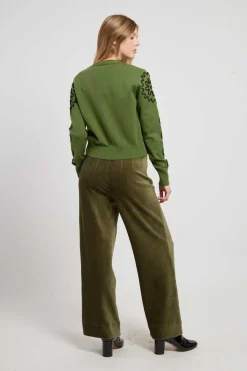 New Gilet court col V DALVA La Maille|Les Gilets, Cardigans & Pulls