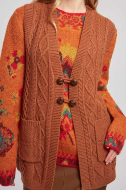 Shop Gilet en maille sans manches col V DARCY La Maille|Les Gilets, Cardigans & Pulls