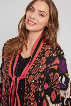 Outlet Gilet long à franges DARWIN La Maille|Les Gilets, Cardigans & Pulls