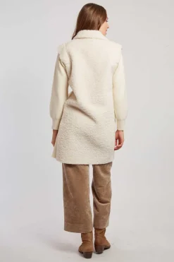 New Gilet long bi-matière DANSEUSE La Maille|Les Gilets, Cardigans & Pulls