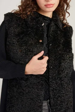 New Gilet long bi-matière DANSEUSE La Maille|Les Gilets, Cardigans & Pulls