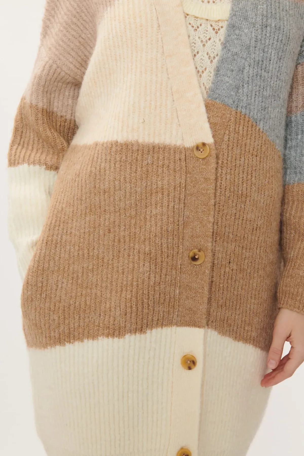 Best Gilet Long Col V LAETICIA La Maille|Les Gilets, Cardigans & Pulls