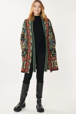 Cheap Gilet ouvert Jacquard LANA La Maille|Les Gilets, Cardigans & Pulls