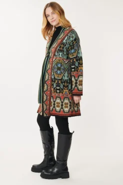 Cheap Gilet ouvert Jacquard LANA La Maille|Les Gilets, Cardigans & Pulls